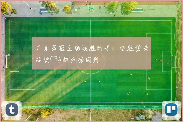 广东男篮主场战胜对手，连胜势头延续CBA积分榜前列