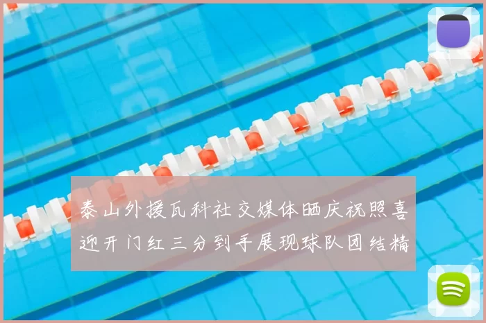 泰山外援瓦科社交媒体晒庆祝照喜迎开门红三分到手展现球队团结精神