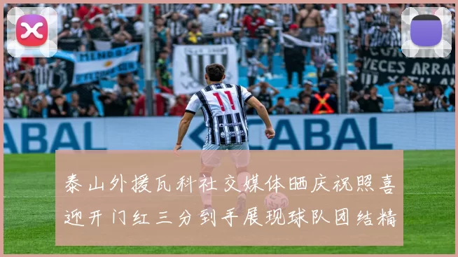 泰山外援瓦科社交媒体晒庆祝照喜迎开门红三分到手展现球队团结精神