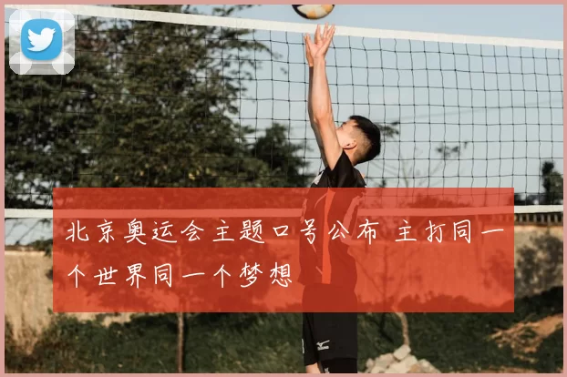 北京奥运会主题口号公布 主打同一个世界同一个梦想